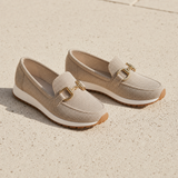 Ravello Orthopedic Platform Loafers in Beige