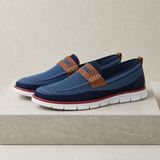 Camogli Mesh Slip-On Loafers in Blue