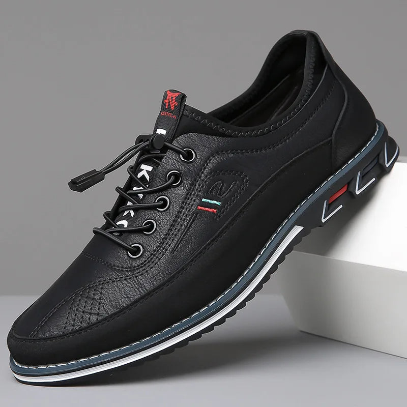 Sirmione Oxford Comfort Orthopedic Leather Shoes for Men
