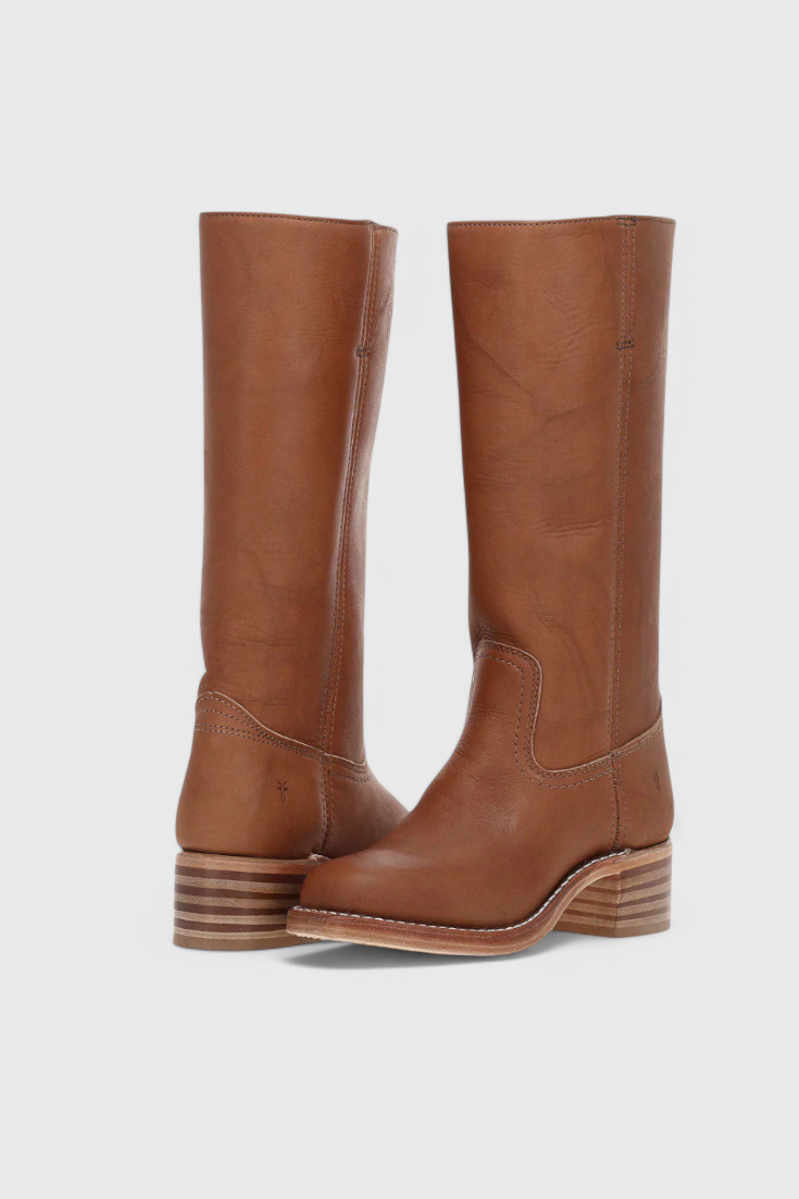 Termoli Tall PU Leather Boots