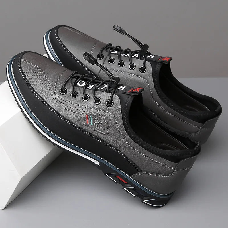 Sirmione Oxford Comfort Orthopedic Leather Shoes for Men