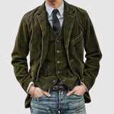 Feltre Corduroy Blazer with Matching Waistcoat