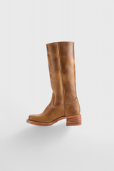 Termoli Tall PU Leather Boots