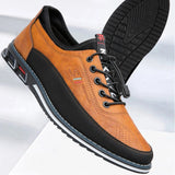 Sirmione Oxford Comfort Orthopedic Leather Shoes for Men