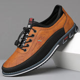 Sirmione Oxford Comfort Orthopedic Leather Shoes for Men