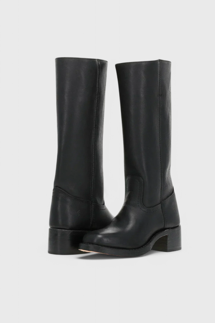 Termoli Tall PU Leather Boots