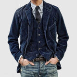 Feltre Corduroy Blazer with Matching Waistcoat