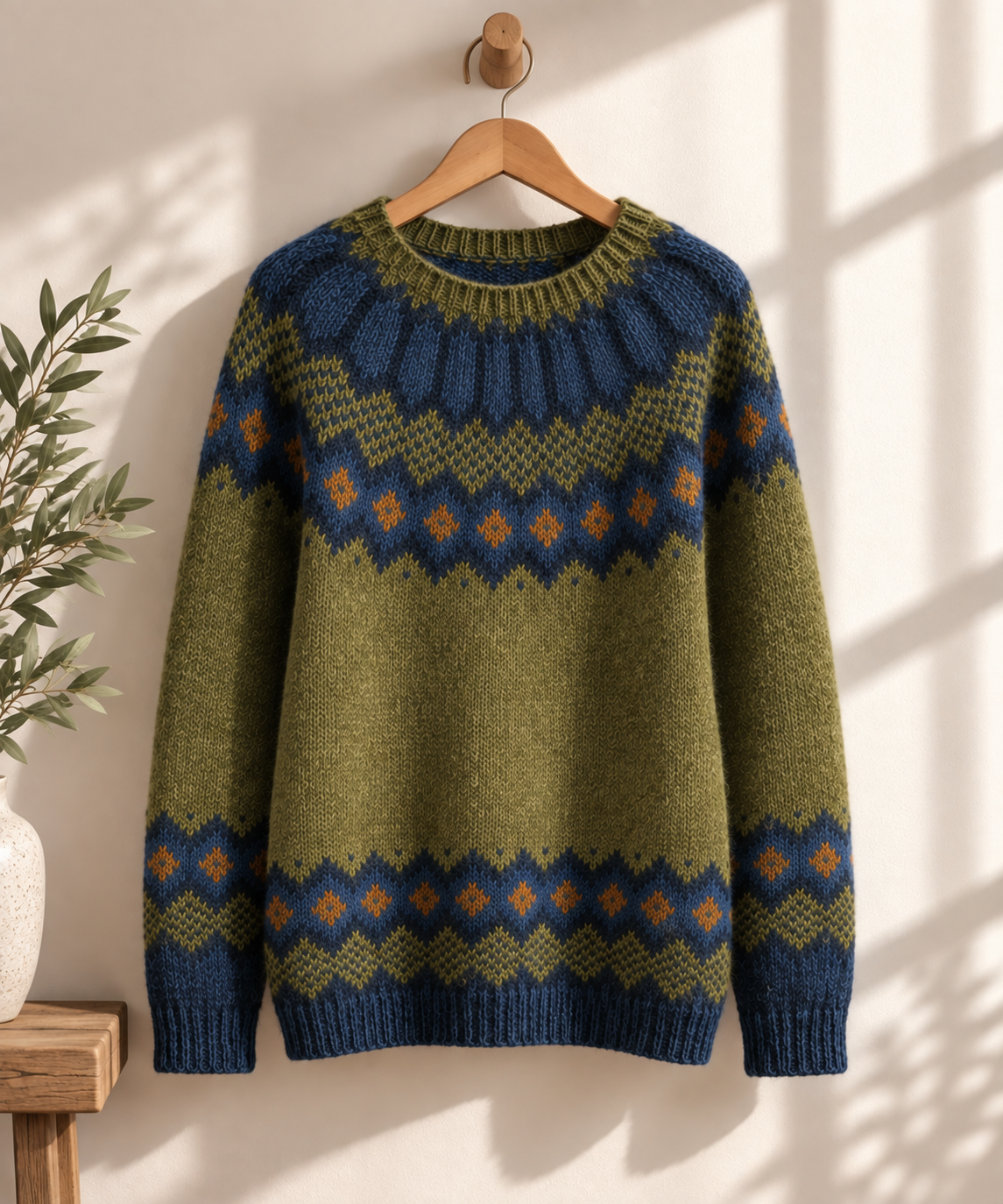 Maratea Fair Isle Knit Pullover