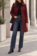 Gozo Structured Wool Coat