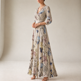 Sagres Wrap Maxi Dress