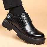 Bardolino Luxury Oxford Elevator Dress Shoes