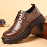 Bardolino Luxury Oxford Elevator Dress Shoes