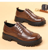 Bardolino Luxury Oxford Elevator Dress Shoes