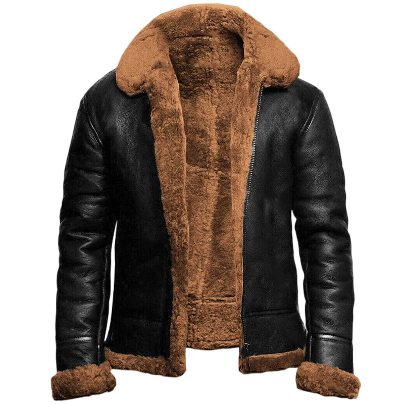 Peschici Leather Coat