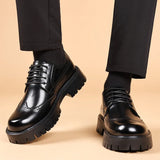 Bardolino Luxury Oxford Elevator Dress Shoes