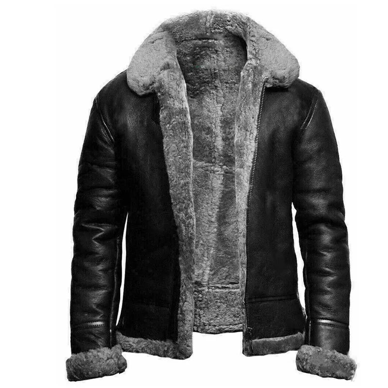 Peschici Leather Coat