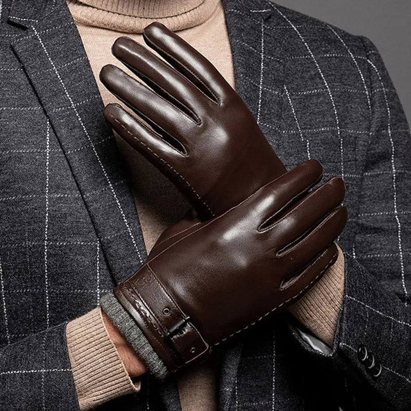 Rovereto Sheepskin Leather Gloves