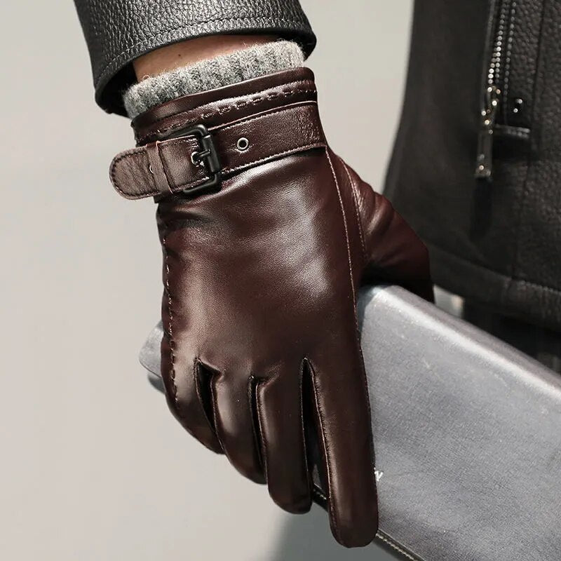 Rovereto Sheepskin Leather Gloves