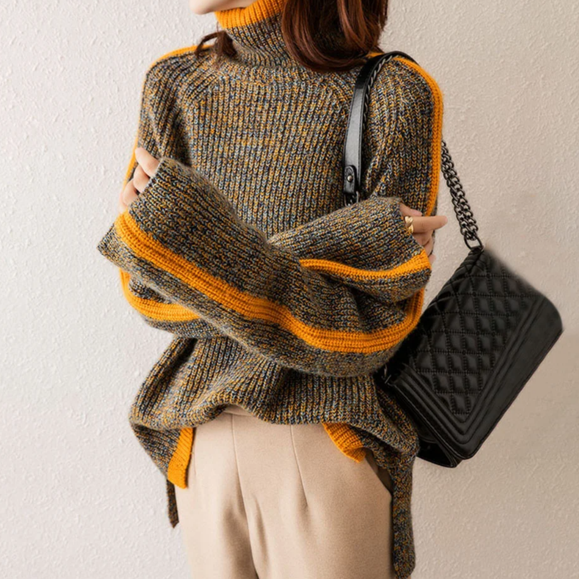 Imola Knitted Turtleneck Sweater