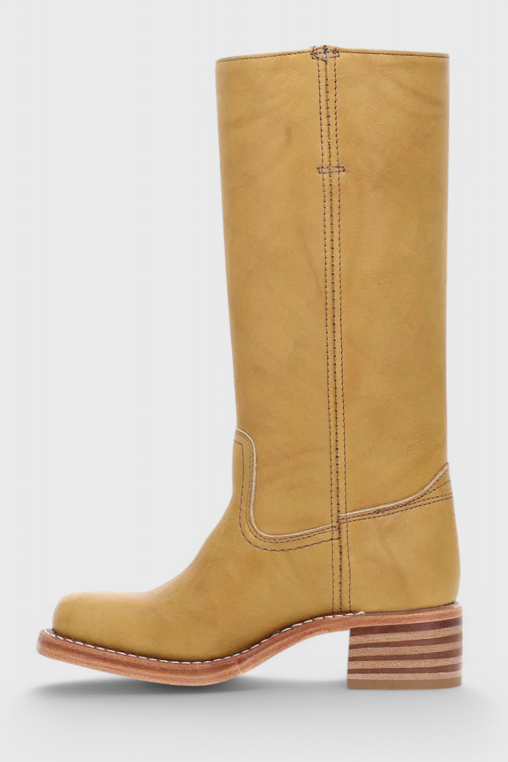 Termoli Tall PU Leather Boots