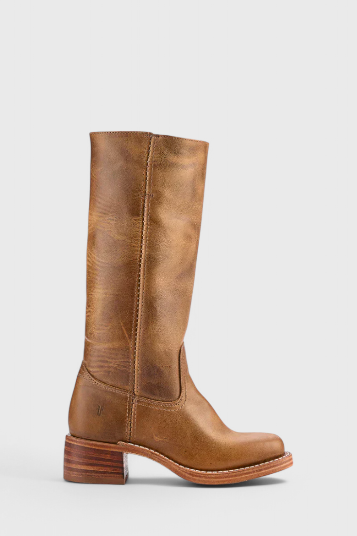 Termoli Tall PU Leather Boots