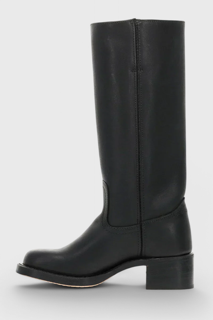 Termoli Tall PU Leather Boots