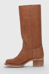 Termoli Tall PU Leather Boots