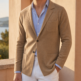 Coimbra Knit Blazer in Beige