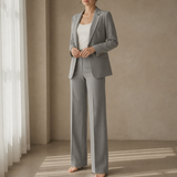 Estoril Tailored Two-Piece Suit in Gray
