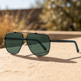 Men's Girona Sunglasses in Emerald Green