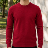 Polignano Cashmere Blend Sweater in Red