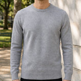 Polignano Cashmere Blend Sweater in Gray