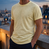 Tarragona Vintage Cotton T-Shirt in Khaki