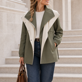 Volterra Double Layer Windbreaker in Green