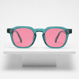 Women's Tivoli Full-Rim Sunglasses in Turquoise