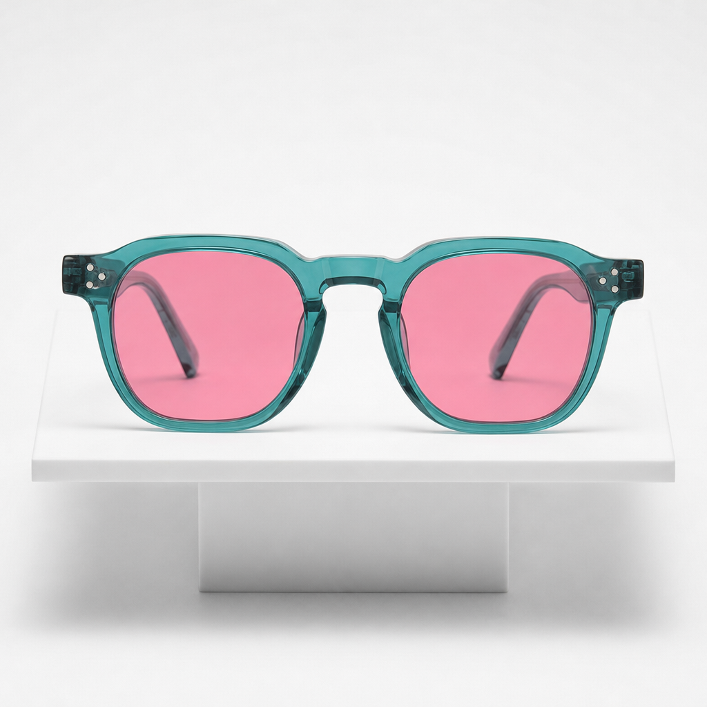 Women's Tivoli Full-Rim Sunglasses in Turquoise