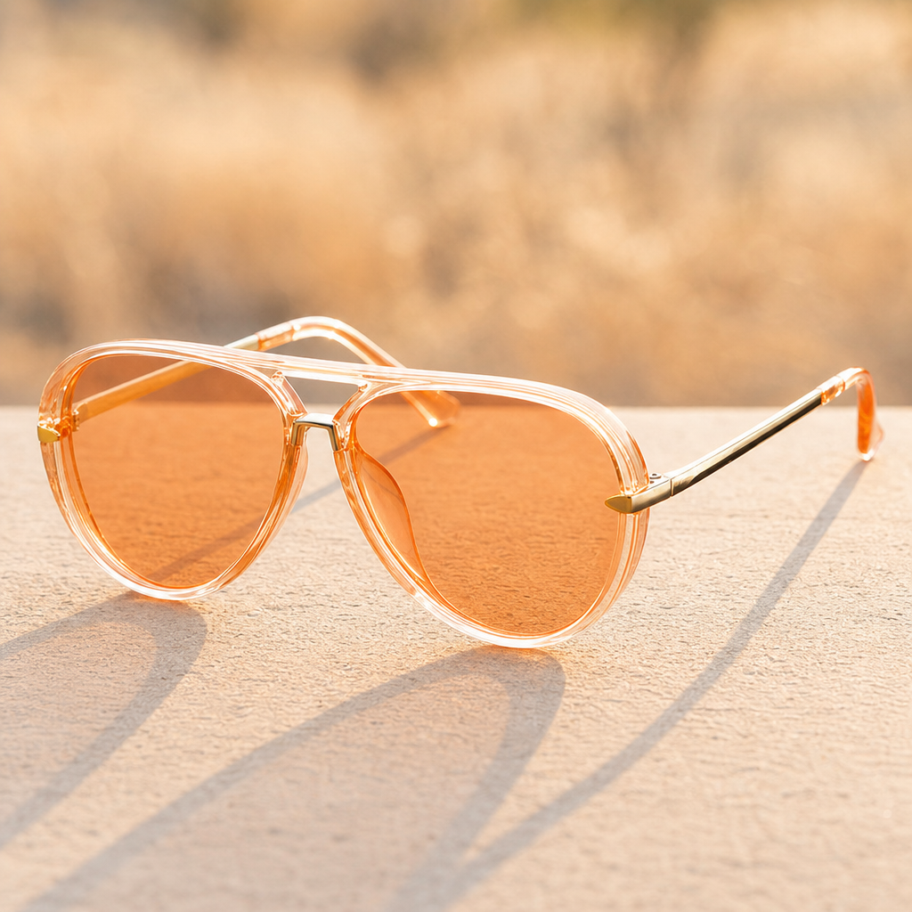 Women's Symi Sunglasses in Orange